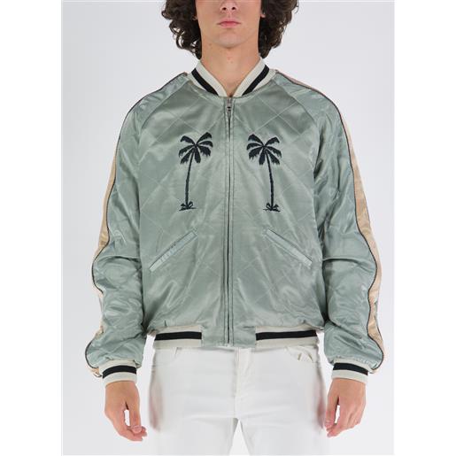 PALM ANGELS giacca life is palm souvenir uomo