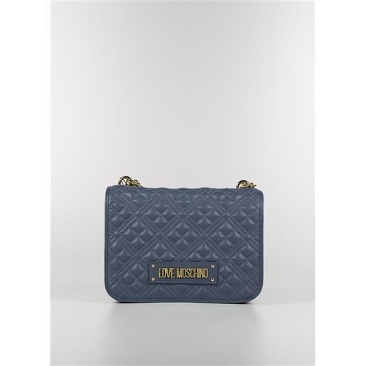 LOVE MOSCHINO borsa a spalla shiny quilted donna