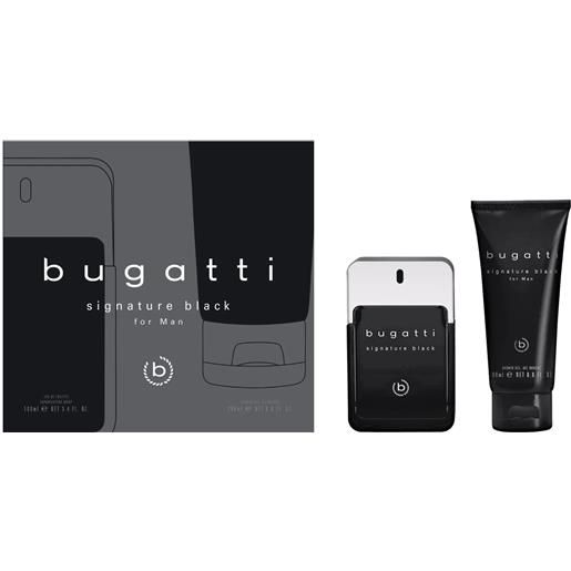 Bugatti signature black - edt 100 ml + gel doccia 200 ml