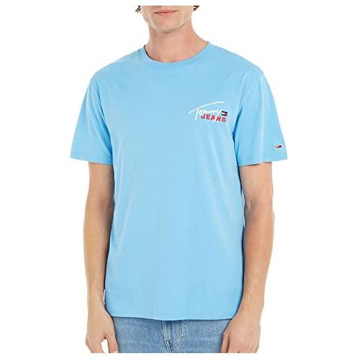 Tommy Hilfiger classic graphic signature short sleeve t-shirt s (dm0dm16236)