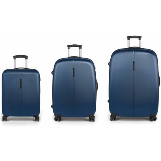 Gabol paradise xp 4 ruote set di valigie 3 pezzi blu