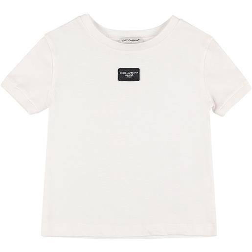 DOLCE & GABBANA t-shirt in cotone con logo