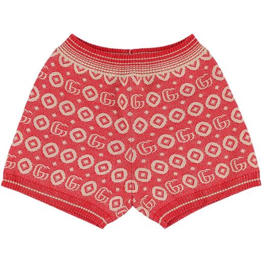 GUCCI shorts in cotone jacquard
