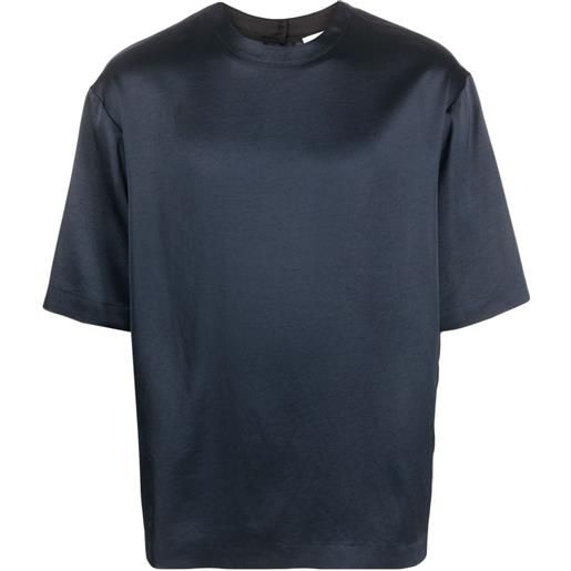 Nanushka t-shirt isaac - blu