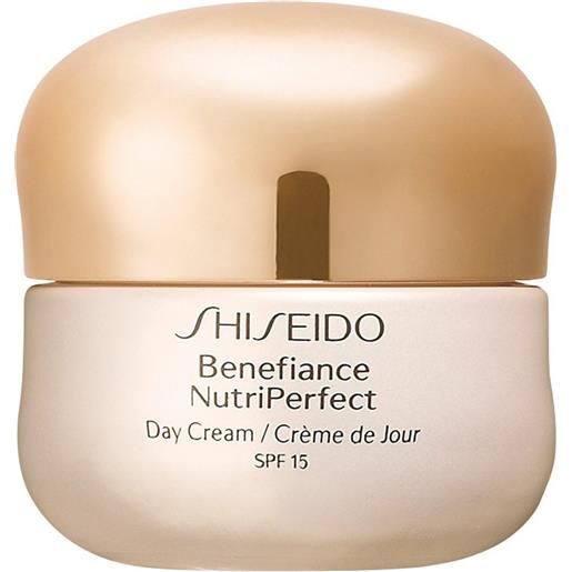 Shiseido benefiance nutri. Perfect day cream spf 15 - crema giorno anti-età 50 ml