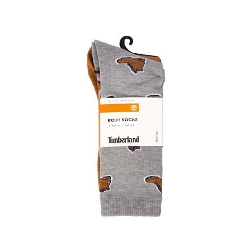 Timberland - calzini unisex 2-pack con logo - misura l