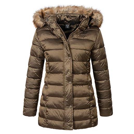 Geographical Norway giacca invernale da donna parka d-458, beige. , m