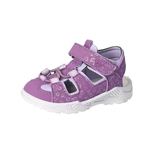 PEPINO ricosta gery 2900302-450 sandali in punta chiusa per bambini graphit/rosada graphit/rosada eu 25