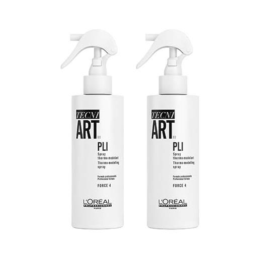 L'Oréal Professionnel - duo tecni art pli spray thermo-modelant 2 x 190 ml