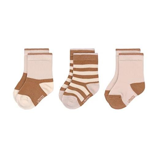 Lässig calzini unisex per bambini e neonati set di 3/ rosa caramello taglia 19-22