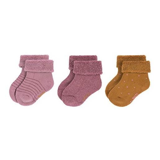 Lässig calzini in spugna per bambini set di 3/ palissandro taglia 19-22