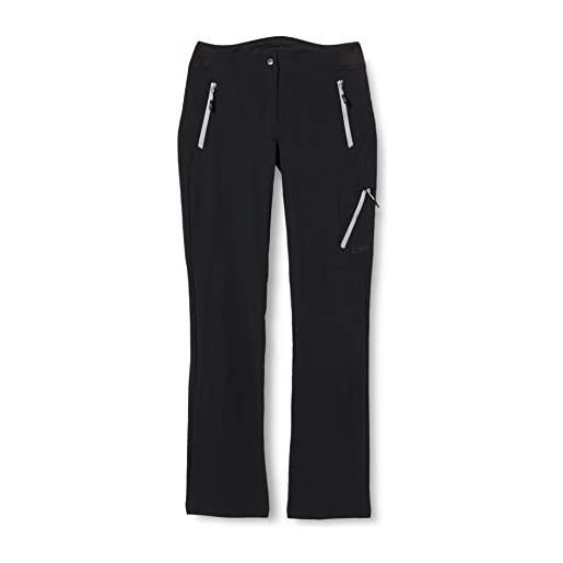 CMP - pantaloni elasticizzati da donna, nero, 46