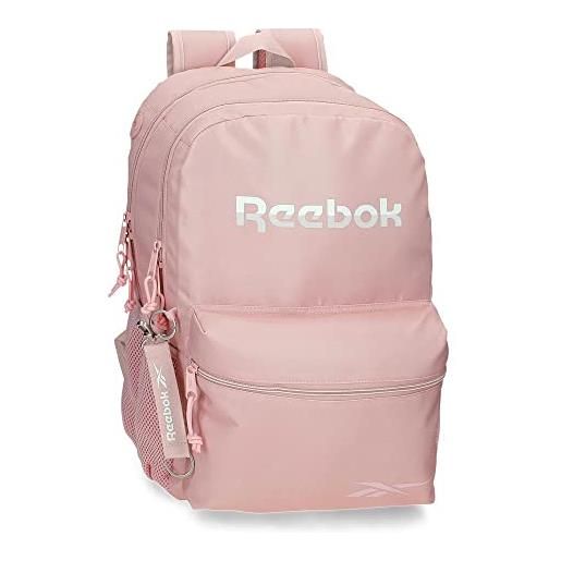 Reebok zaino Reebok glen school per laptop 15,6 rosa 31x44x15 cm poliestere 20,46l