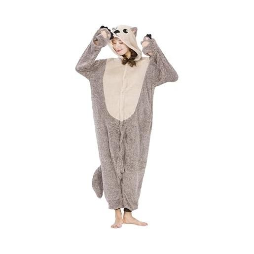 Anikigu animal onesie, adulto unisex jumpsuit, costume di carnevale, pigiama di halloween, cosplay pigiama