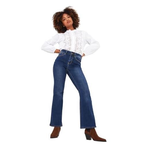 Joe Browns essentials-jeans svasati, stile western bootcut, blu, 44 donna