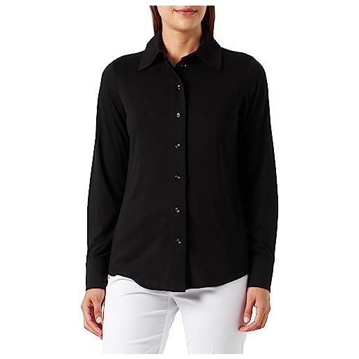 Seidensticker camicia a maniche lunghe vestibilità regolare donna, nero, 44