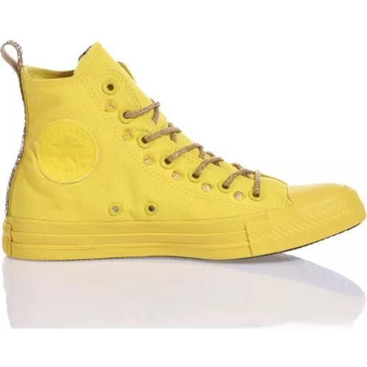 Converse yellow easy gold