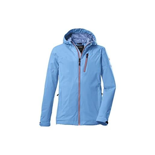 Killtec girl's giacca funzionale/giacca outdoor con cappuccio kos 208 grls jckt, ice-blue, 152, 39105-000