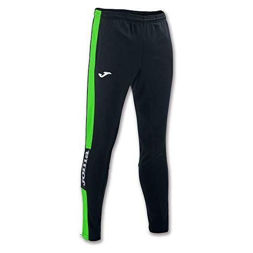 Joma 100761 pantaloni, nero/verde fluo, xxs uomo