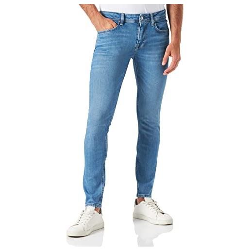 Pepe Jeans finsbury jeans, blu (denim-vs3), 31w / 32l uomo