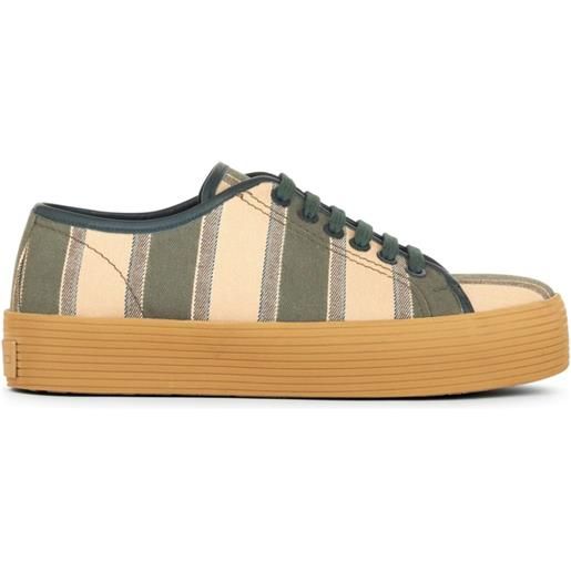 ETRO sneakers a righe - verde