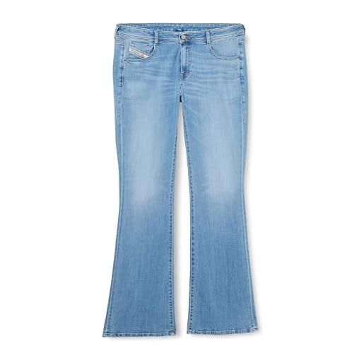 Diesel 1969 d-ebbey, jeans donna, bianco (100-09f26), 30w / 32l