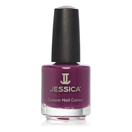 Jessica custom nail colour, smalto, tonalità rosso scuro