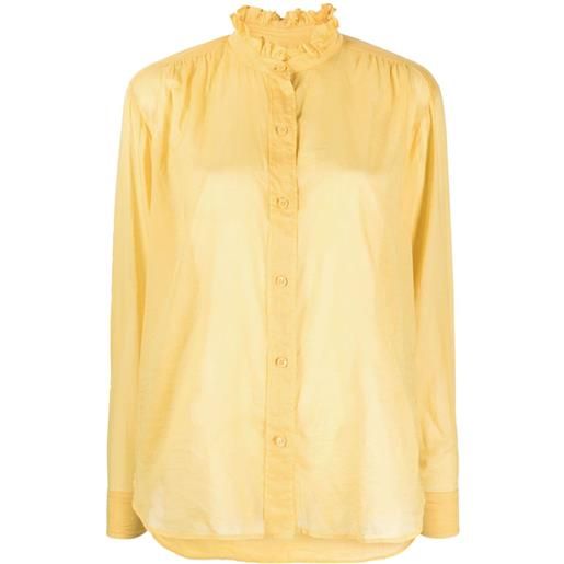 MARANT ÉTOILE camicia gamble - giallo