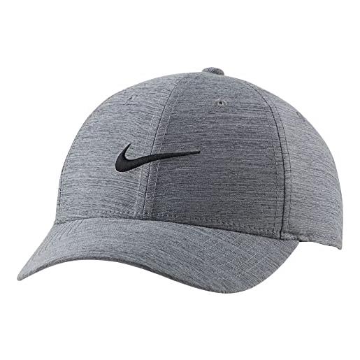 Nike legacy 91 - cappello da golf con spalline, per adulti, heather grigio/nero, taglia unica