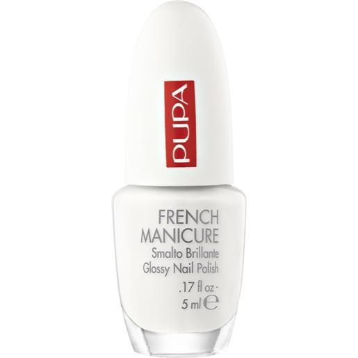 PUPA lasting color 001 french manicure smalto brillante unghie perfette 5 ml