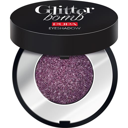 PUPA glitter bomb eyeshadow 083 frozen violet ombretto colore super intenso 0,8 gr