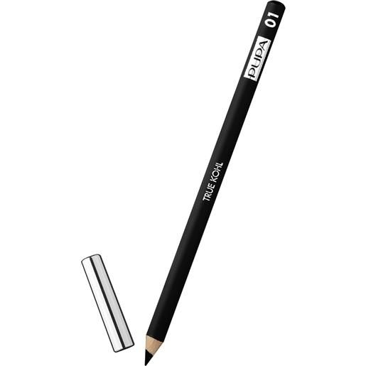 PUPA true kohl - kajal 01 black matita morbida intensa per palpabra interna 1,4 gr