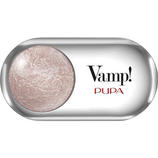 PUPA vamp!Ombretto wet&dry 208 ballerina pink ombretto altamente pigmentato con applicatore 1 gr