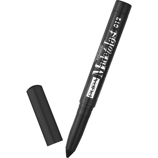 PUPA made to last waterproof eyeshadow 012 extra black ombretto in stick colore vibrante e luminoso 1,4 gr