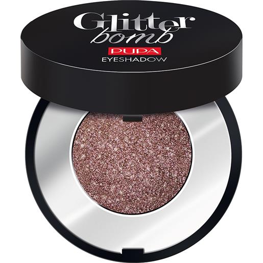 PUPA glitter bomb eyeshadow 038 iced bronze ombretto colore super intenso 0,8 gr