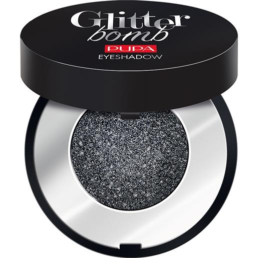 PUPA glitter bomb eyeshadow 090 midnight black ombretto colore super intenso 0,8 gr