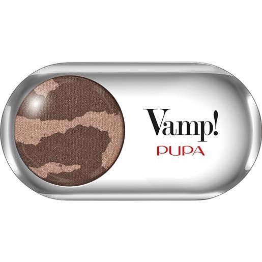 PUPA vamp!Ombretto fusion 408 brown on fire ombretto altamente pigmentato con applicatore 1,5 gr