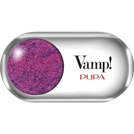 PUPA vamp!Ombretto metallic 100 irriverent fuchsia ombretto altamente pigmentato con applicatore 1,5 gr