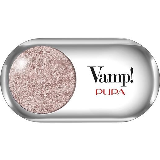 PUPA vamp!Ombretto metallic 108 frost rose ombretto altamente pigmentato con applicatore 1,5 gr