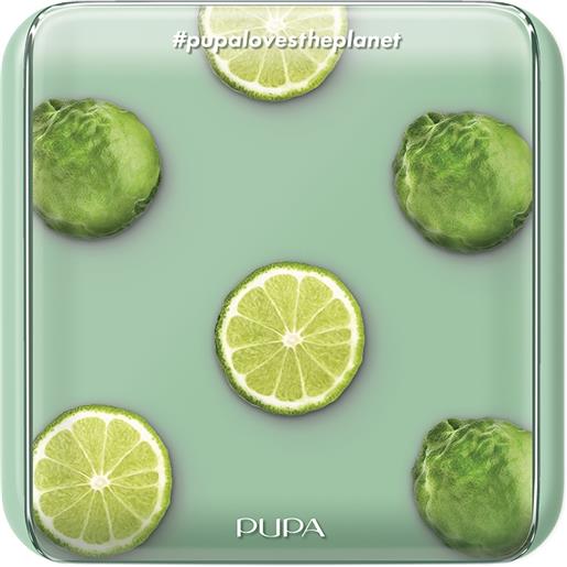 PUPA fruit&sweet palette s 009 green lime design super slim 8 gr
