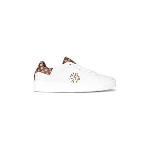POPA vicort logo, scarpe da ginnastica donna, bianco, 36 eu