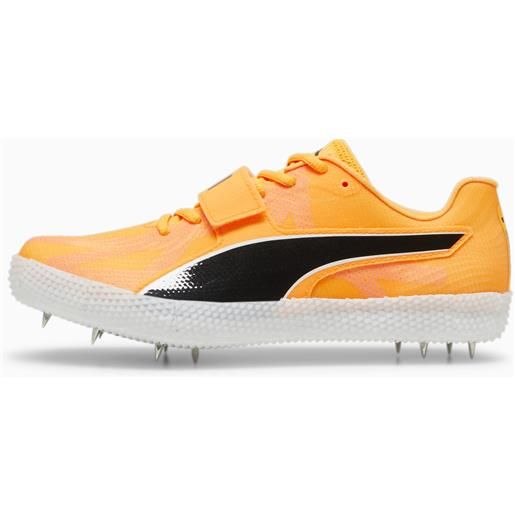 PUMA scarpe evospeed high jump 11 ultraweave, rosa/nero/arancione/altro