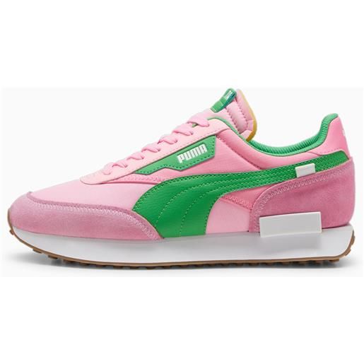PUMA sneaker future rider play on per donna, rosa/verde/altro