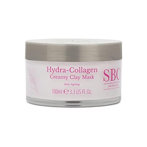 SBC Skincare maschera all'argilla cremosa hydra-collagen - 100ml