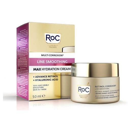 ROC OPCO LLC roc retinol correxion line smoothing crema antirughe intensiva - crema viso antietà - 50 ml