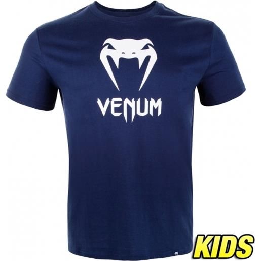 Venum t-shirt classic navy blue bambino