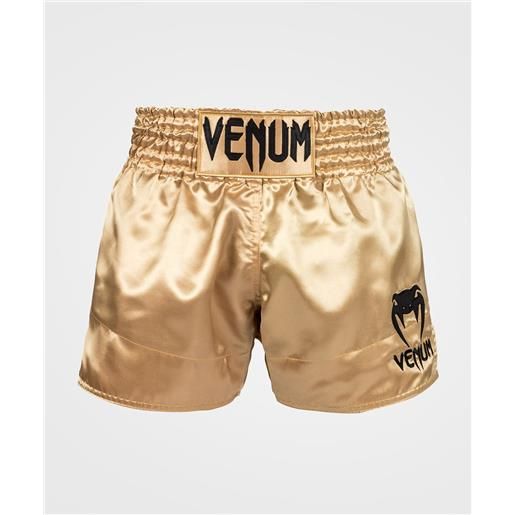 Venum classic muay thai shorts - gold/black