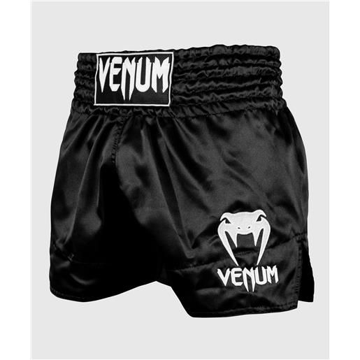 Venum pantaloncini muay thai classic black/white