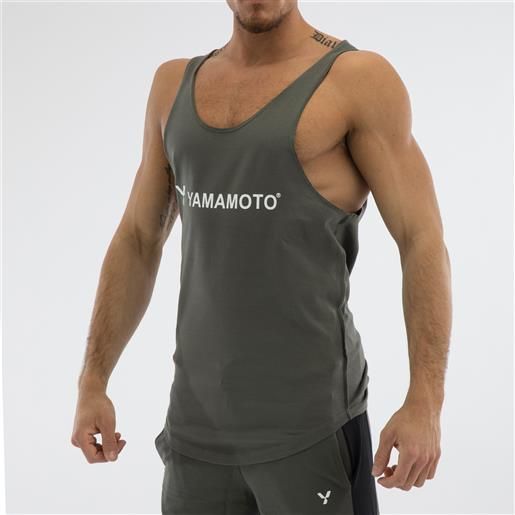 Yamamoto outfit man tank top wide shoulder