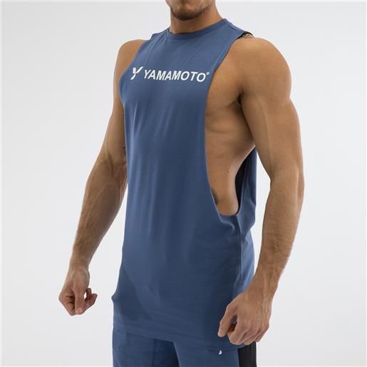Yamamoto outfit man tank top cut out
